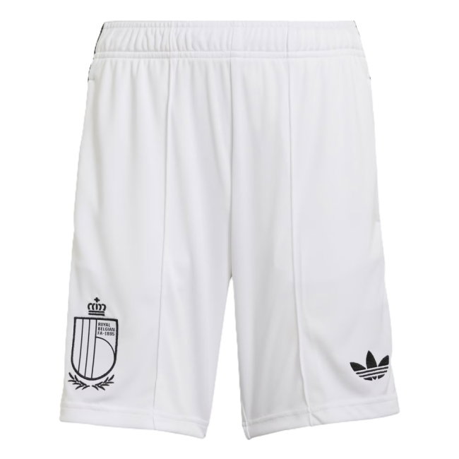 2026-2027 Belgium Away Shorts (White) - Kids-SoccerKits Hub | Buy Soccer Jerseys Online